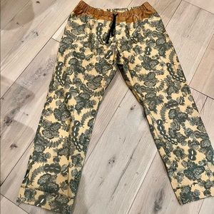 Dries Van Noten Men’s Cotton Pants. Size 52.